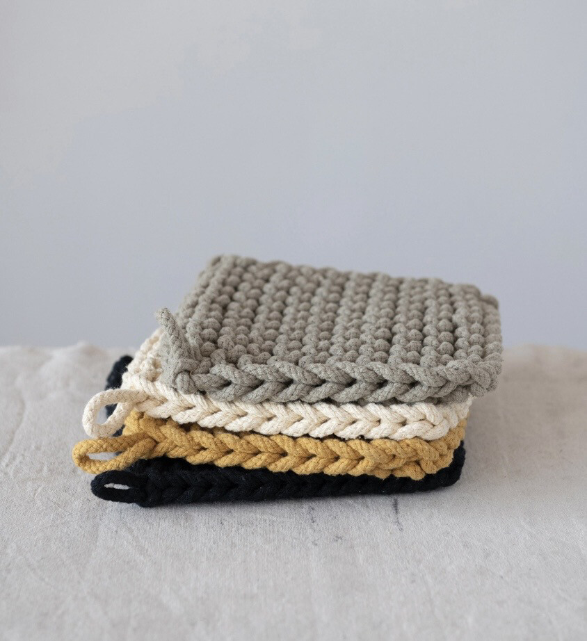 Crochet Cotton Pot Holder