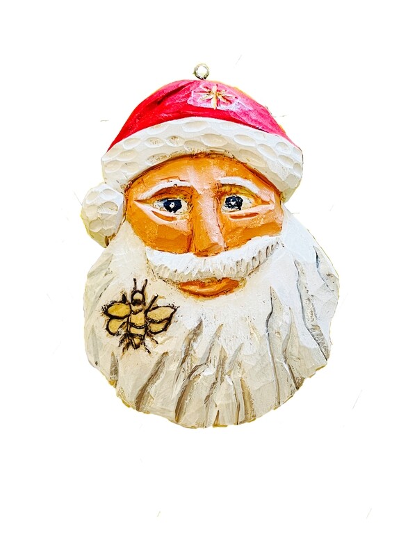 Santa, Bees in My Beard Ornament