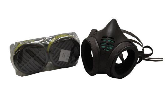 Half Face Respirator with Filters