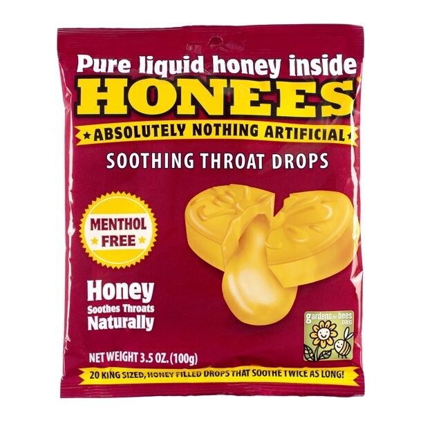 Honees Soothing Throat Drops