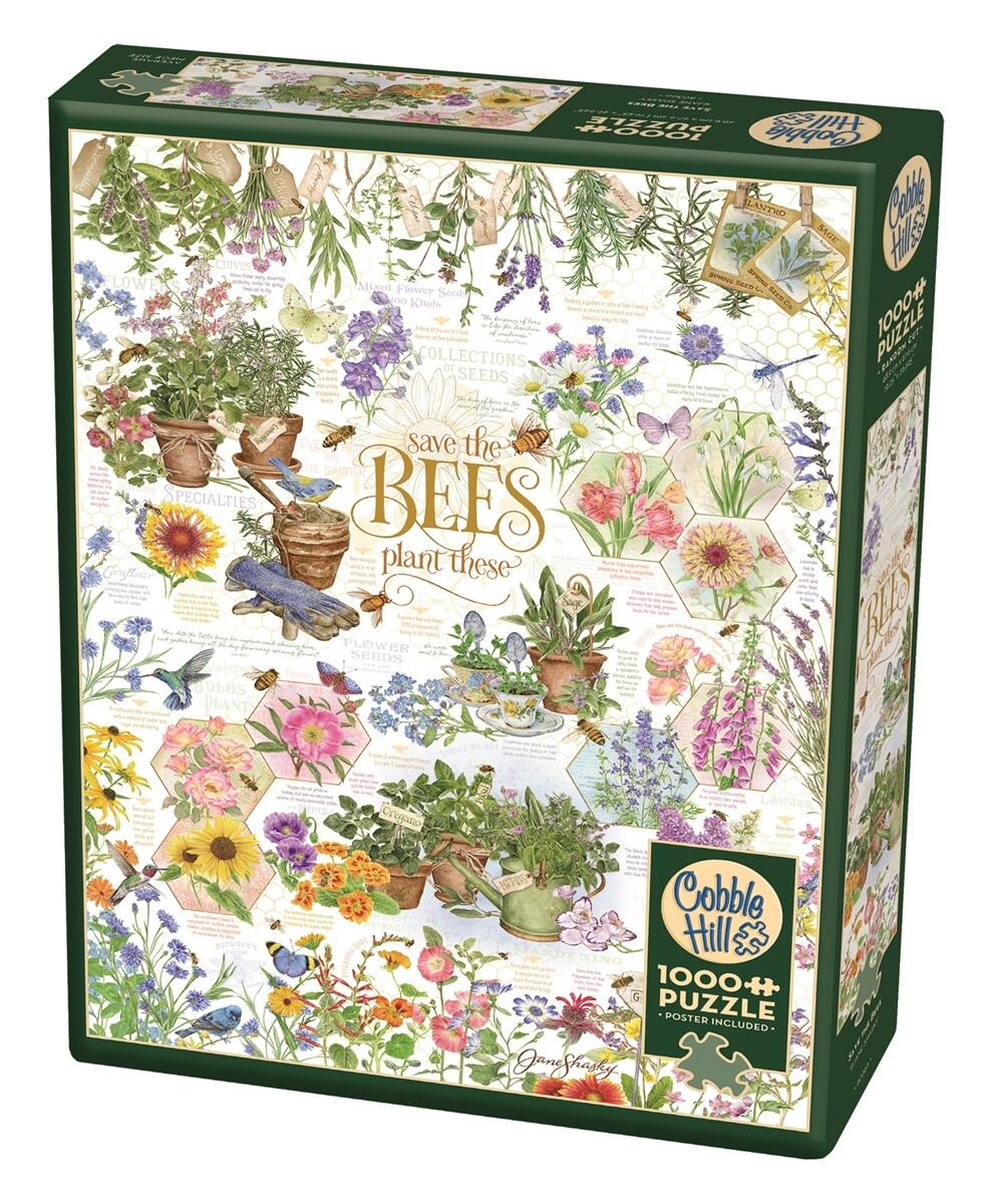 Save the Bees Plant These Puzzle Cobble Hill