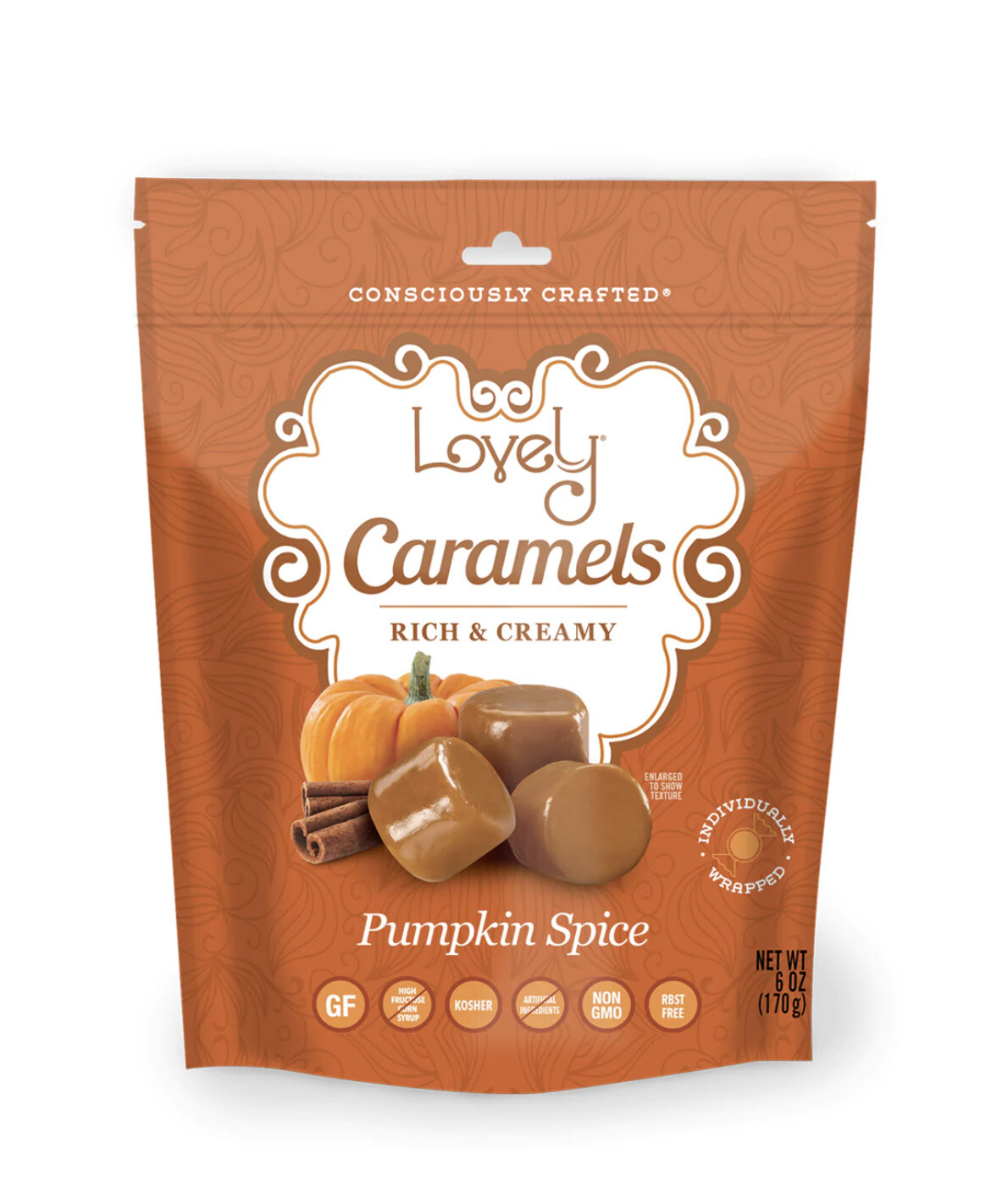 Lovely Pumpkin Spice Caramels