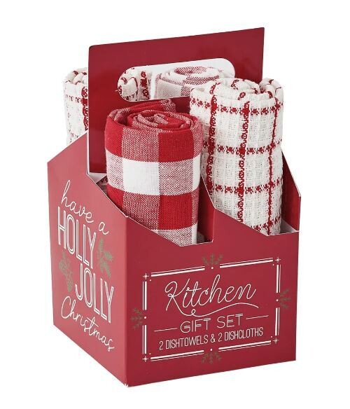 Merry &amp; Bright Dish Towel Set
