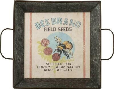 Bee Brand Metal Tray