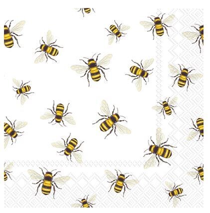 Save the Bees Cocktail Napkins