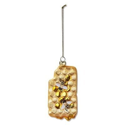Honeycomb Glass Ornament