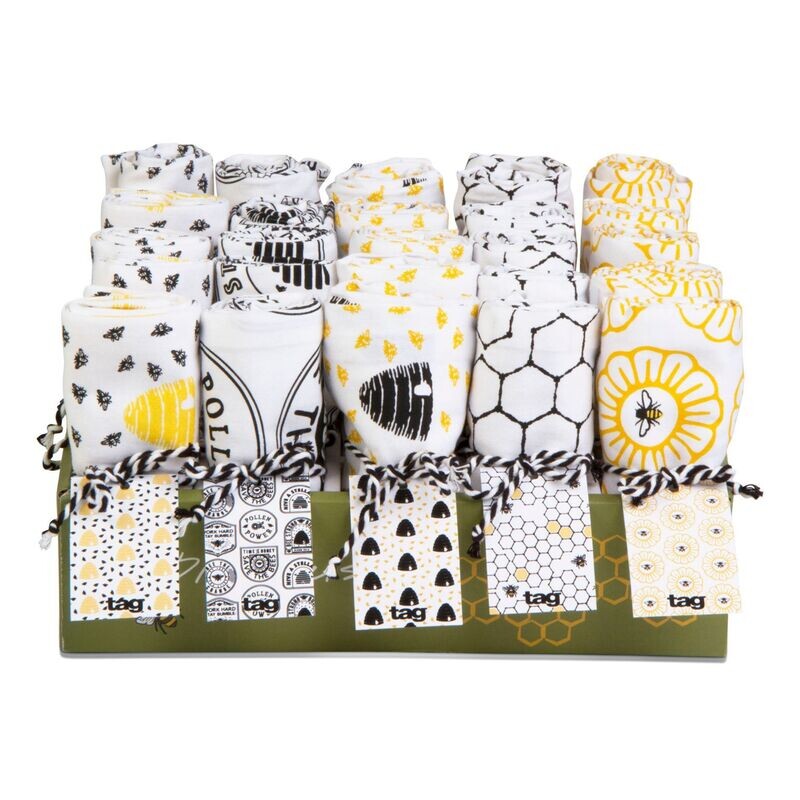 Honey Bee Dish Towels