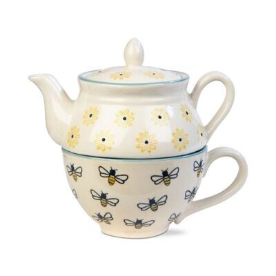 Honey Bee Tea For One Set