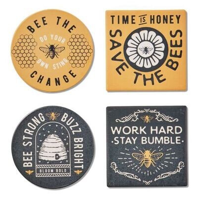 Bee The Change Coasters