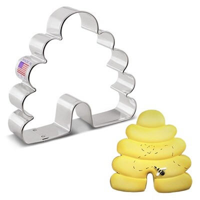Bee Hive Skep Cookie Cutter Made in the USA