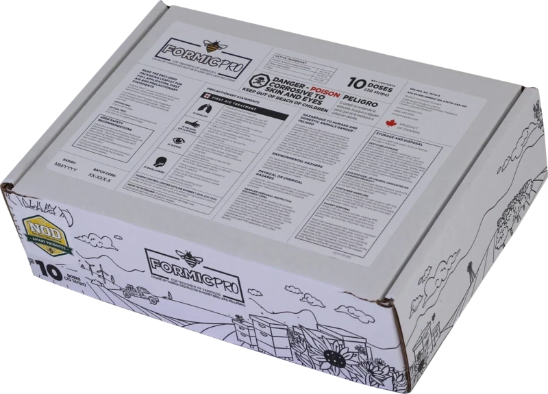 Formic Pro for Treatment for Varroa Mites 10 dose