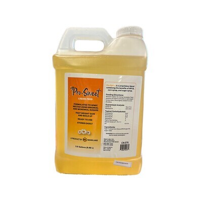 Pro Sweet Liquid Feed 2.5 Gallons