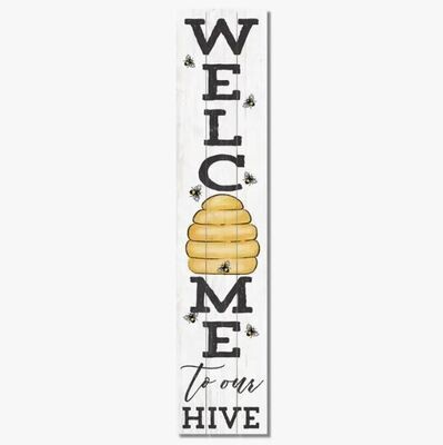 Welcome To Our Hive Pallet Sign
