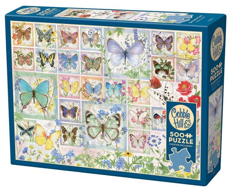 Butterfly Tiles Puzzle Cobble Hill