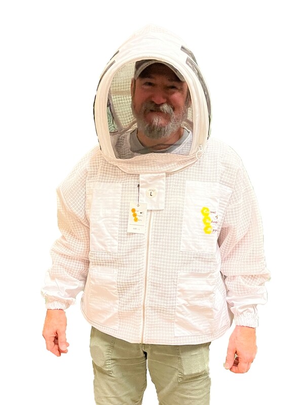 3-Layer Ventilated Beekeeping Protective Jacket-New Style
