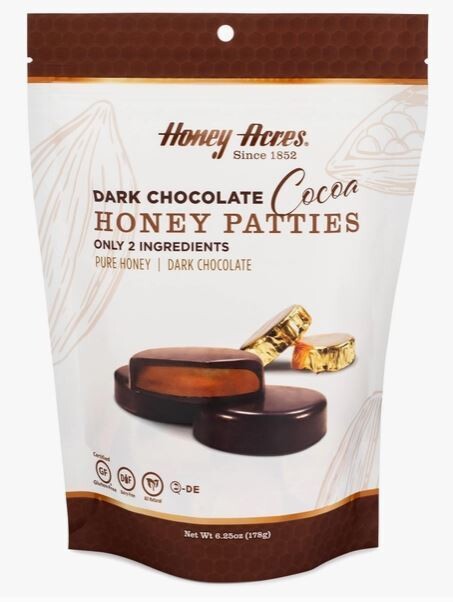 Dark Chocolate Cocoa Honey Patties
