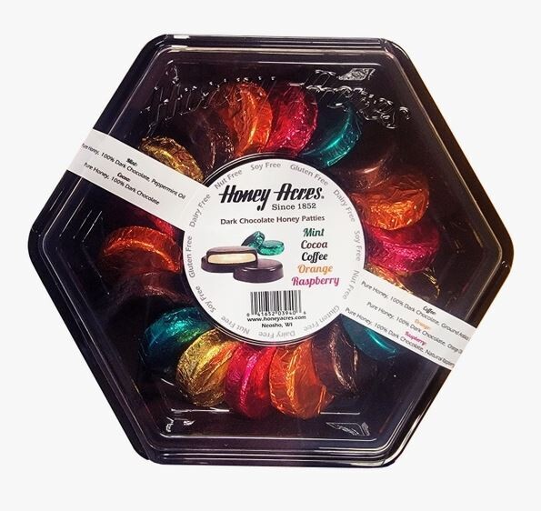 Dark Chocolate Honey Patties Gift Box