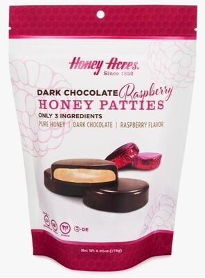 Dark Chocolate Raspberry Honey Patties