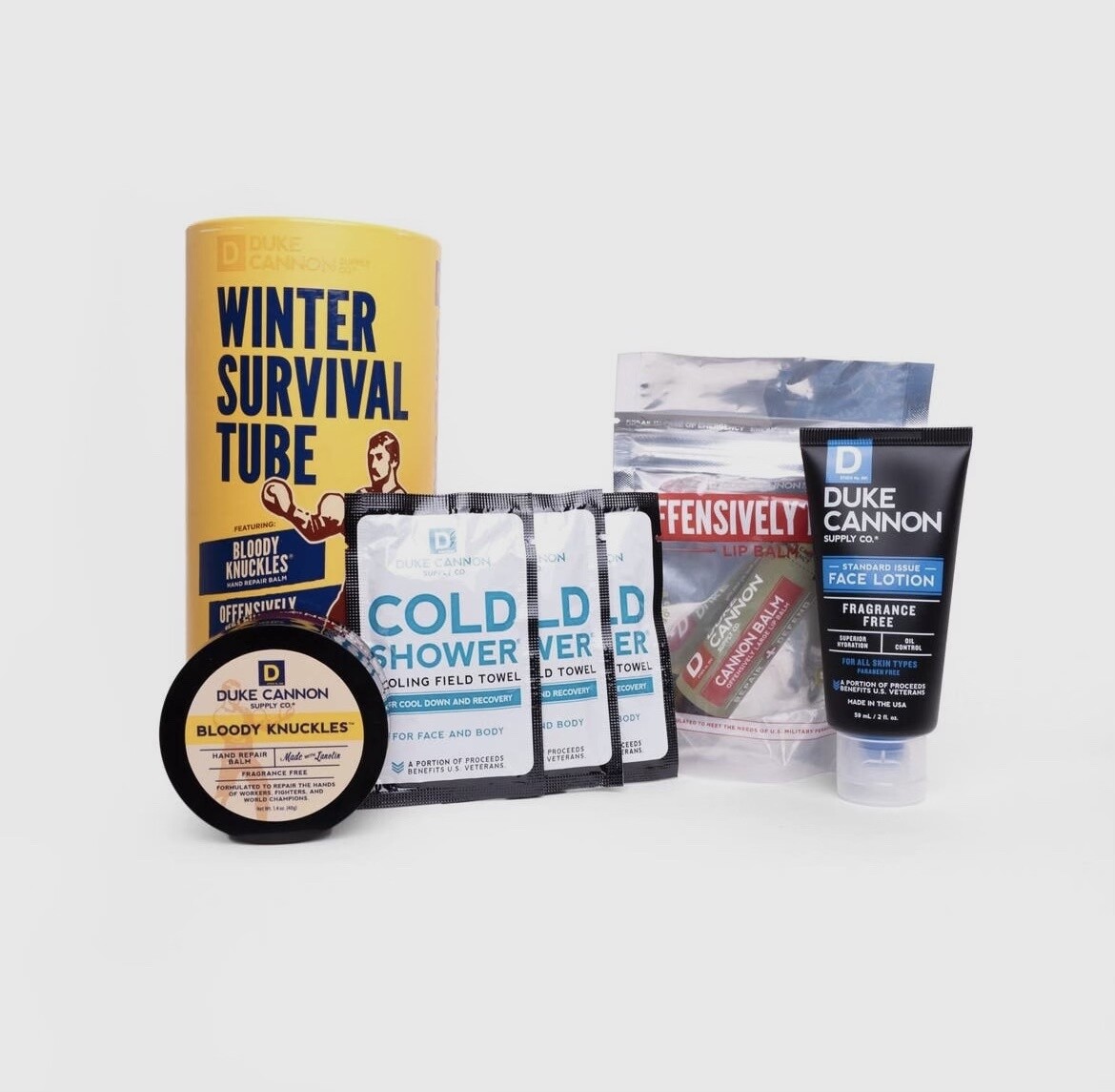 Duke Cannon Winter Survival Tube Kit