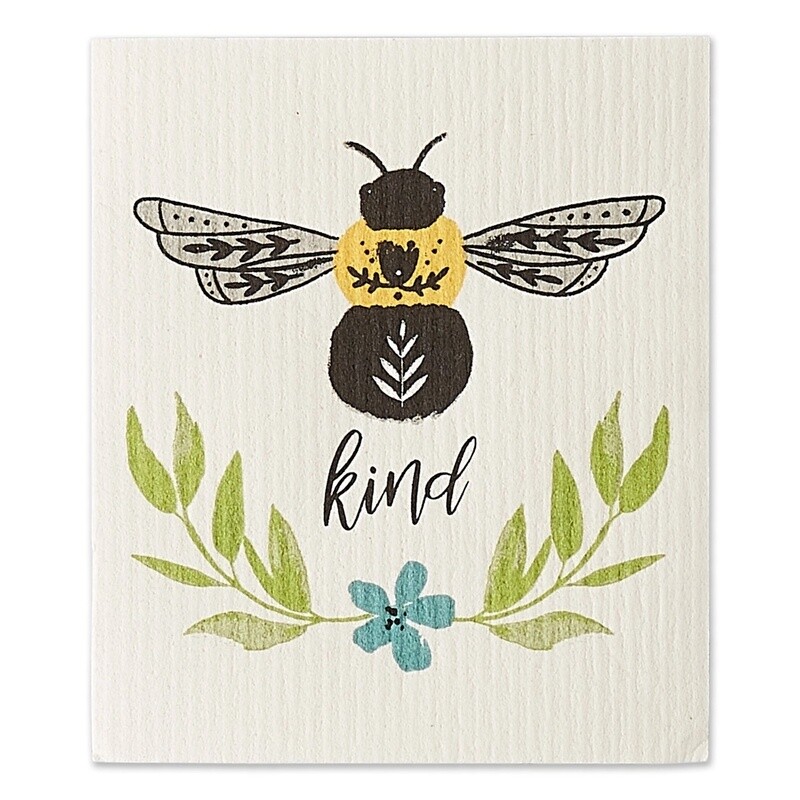 Bee Kind Swedish Dishtowel