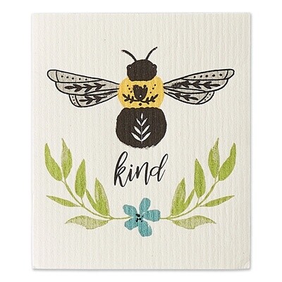 Bee Kind Swedish Dishtowel