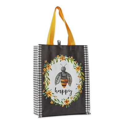 Bee Happy Market Tote Bag