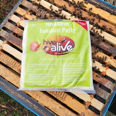 HiveAlive Fondant Patties for Feed to Honey Bees