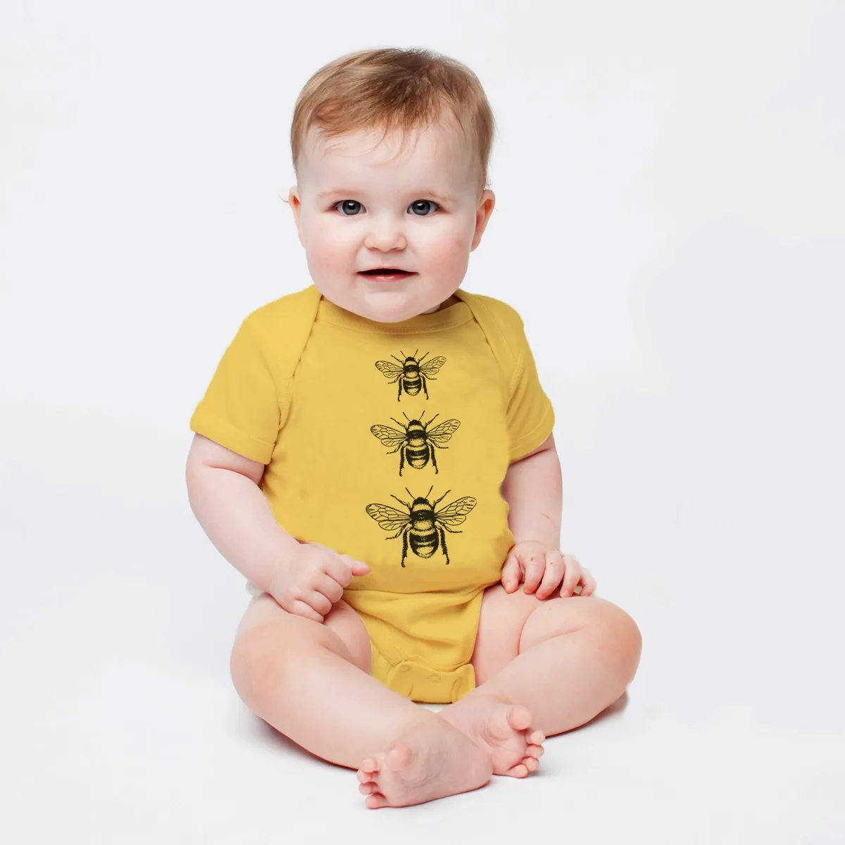 Yellow Honey Bee Onesie