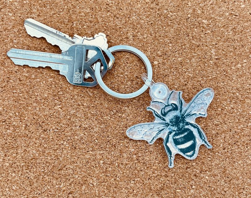 Honey Bee Keychain