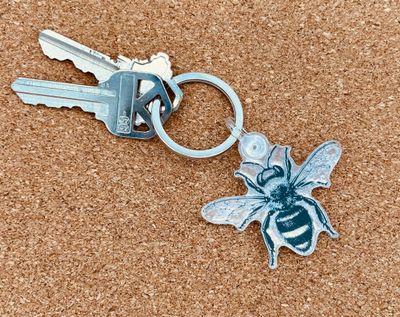 Honey Bee Keychain