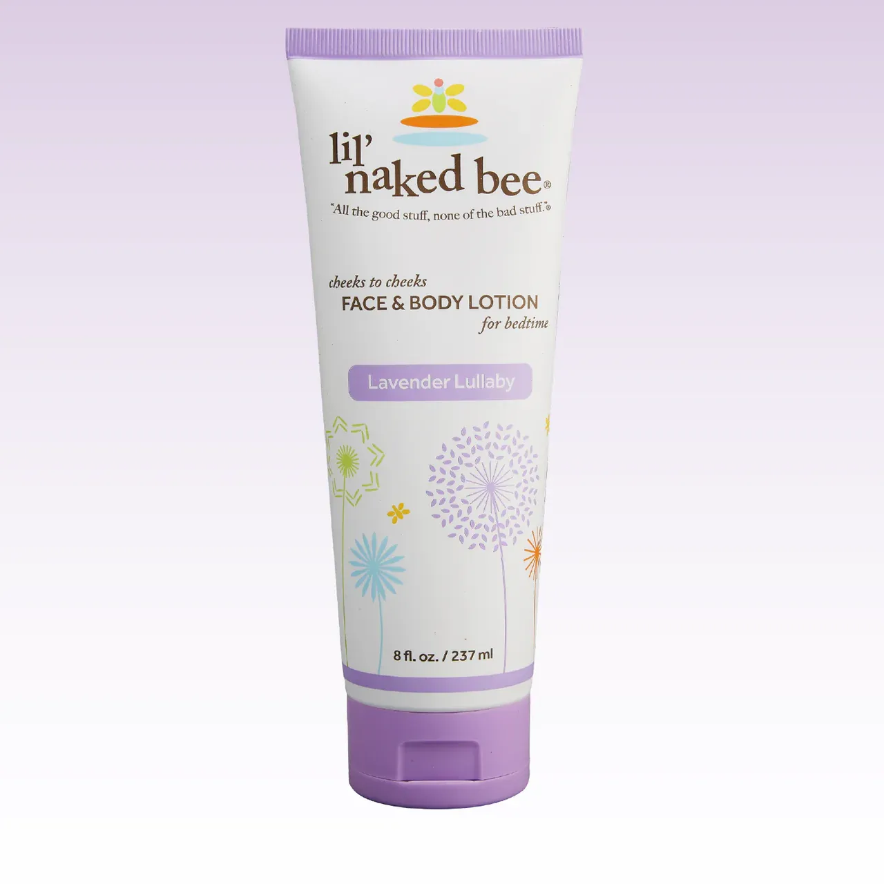 Naked Bee Lavender Lullaby Cheeks to Cheeks Face &amp; Body Lotion