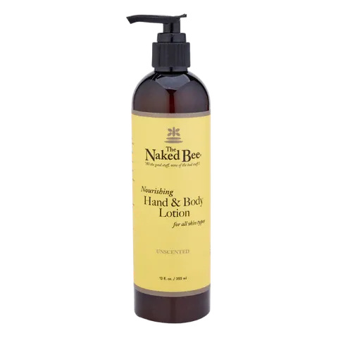 The Naked Bee Hand And Body Lotion 12 oz. Unscented