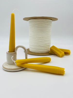 Beeswax 6&quot; Taper Candle