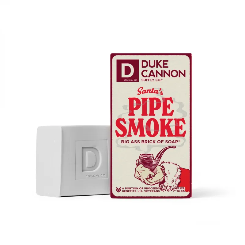 Duke Cannon Santa&#39;s Pipe Smoke Soap