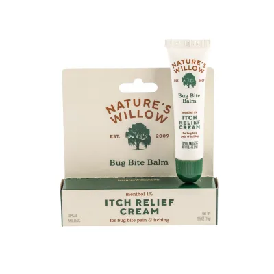 Nature&#39;s Willow Bug Bite Balm Itch Relief Cream