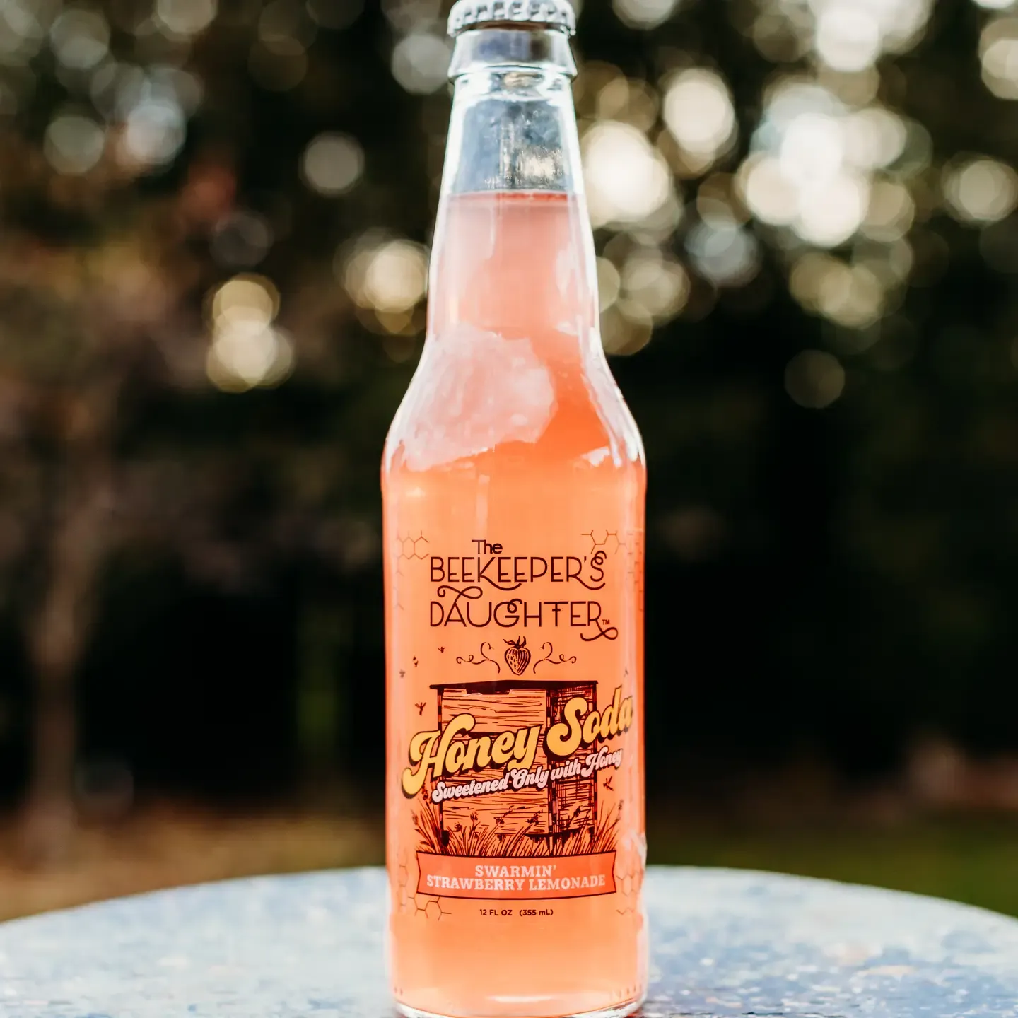 Swarmin&#39; Strawberry Lemonade Honey Soda