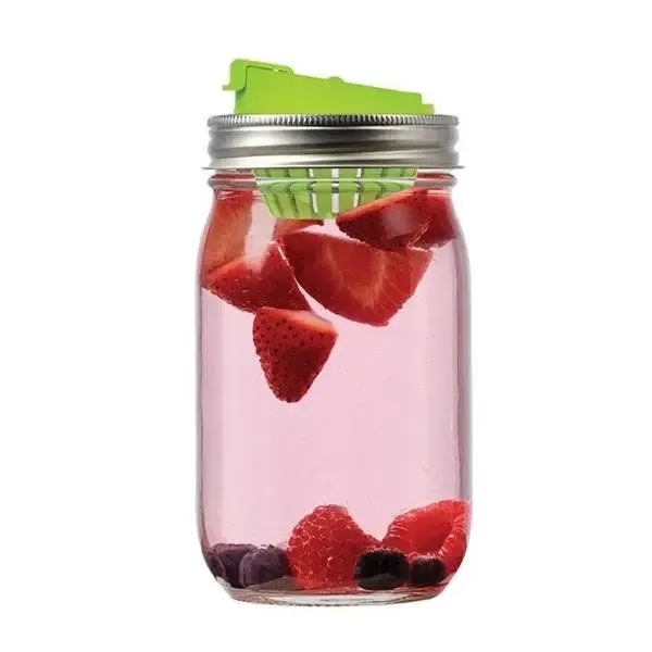 Fruit Infusion Lid For Regular Mouth Mason Jar Fruit Infusion Lid For Regular Mouth Mason Jar