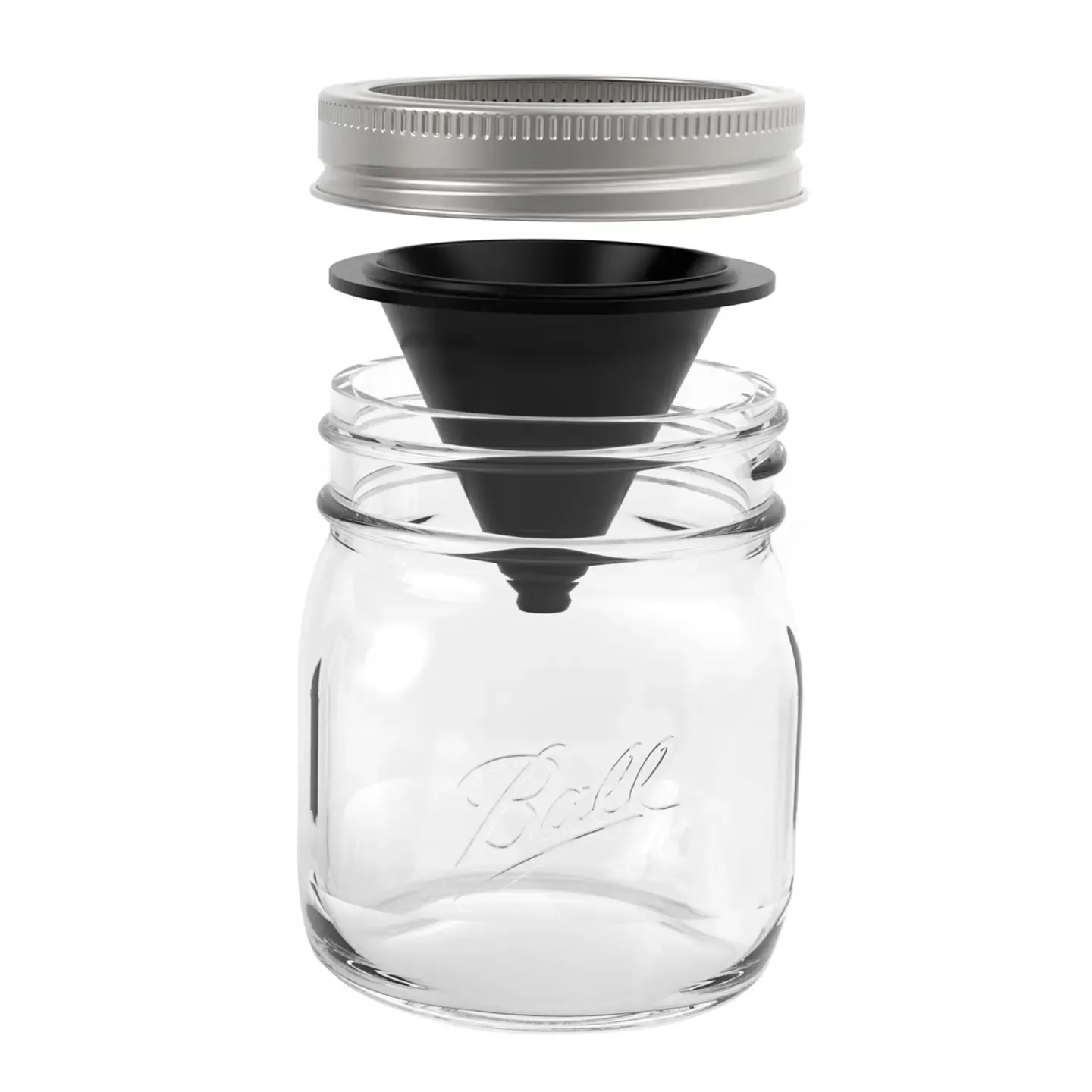 Silicone Fruit Fly Trap, Regular Mouth Mason Jar