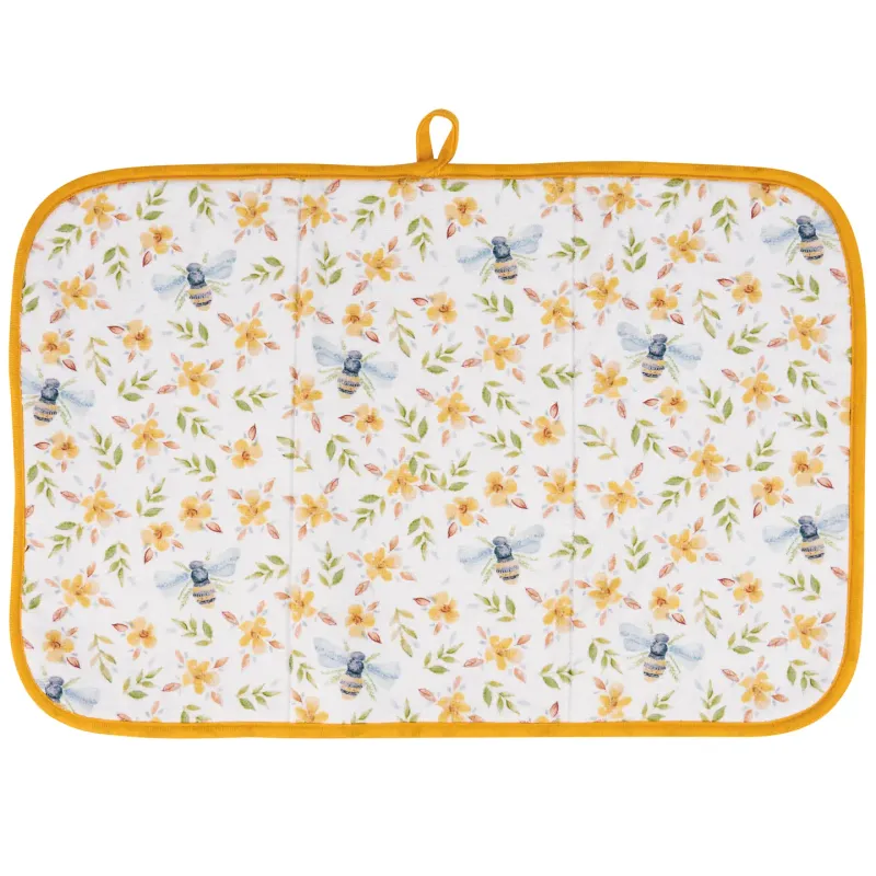 Bee Dish Drying Mat