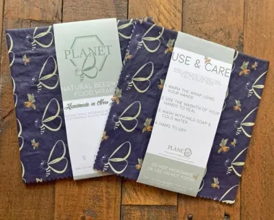 Beeswax Resuable Wraps (Set of 3)