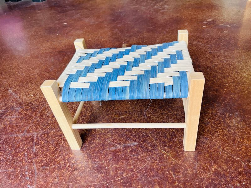 New England Footstool Weaving Kit