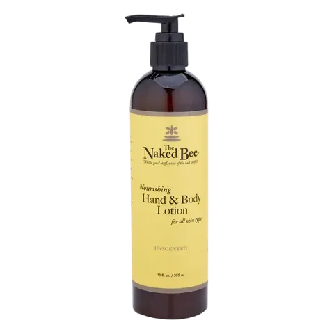 The Naked Bee Hand And Body Lotion 12 oz. Unscented