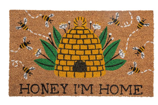 Honey I'm Home Skep Door Mat