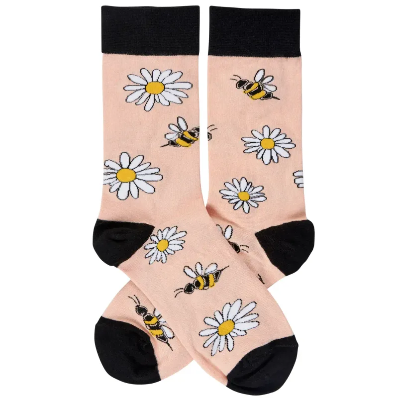Fun Bee Socks