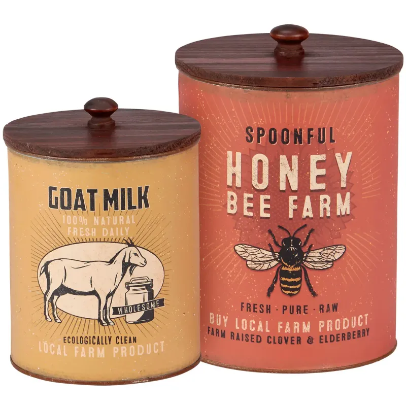 Spoonful Honey Canister Set