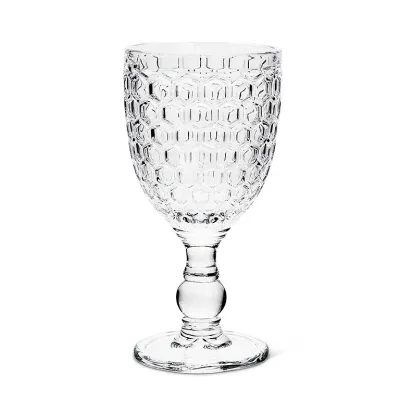 Honeycomb Wine Glass