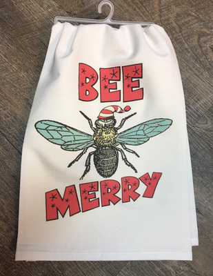 Bee Merry Handmade Towel