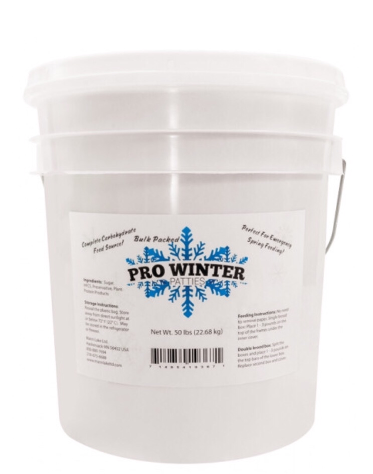 Pro Winter Carbohydrate Patties 40 Pound Pail