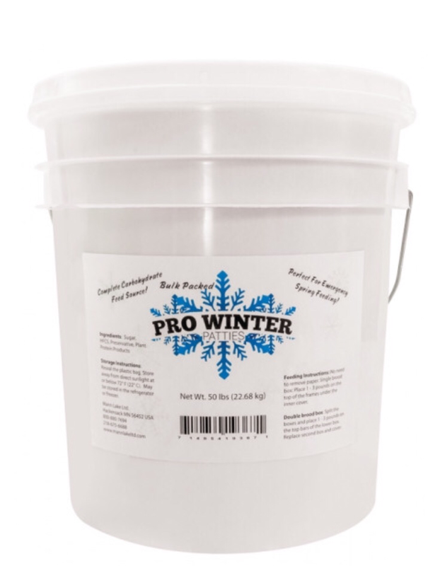 Pro Winter Carbohydrate Patties 40 Pound Pail