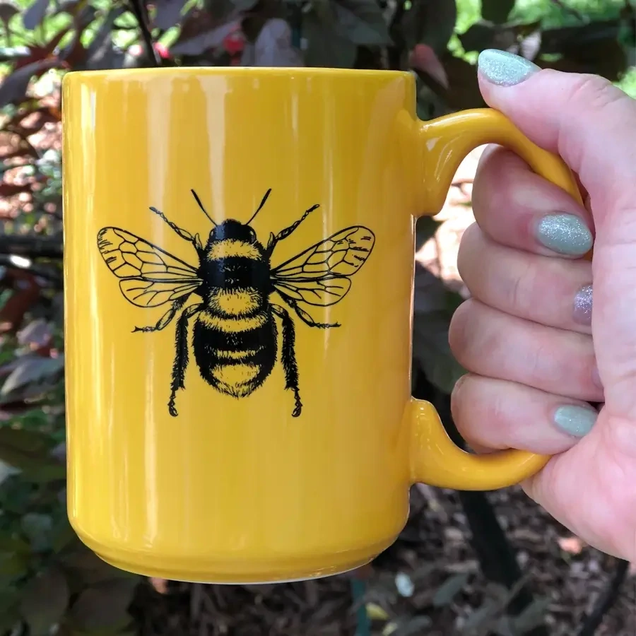 Extra Large Honey Bee Mug